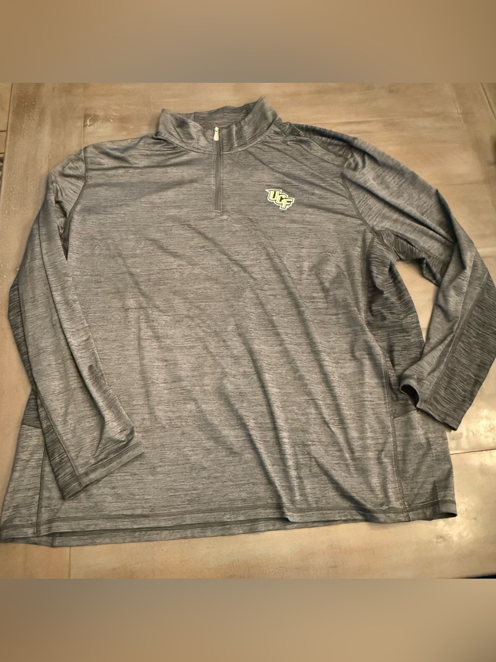 Tommy Bahama UCF gray Men’s  quarter-zip pullover Sz XXXL Preowned UPF 30